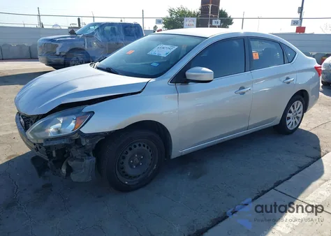 2017 Nissan Sentra S from USA, damaged, VIN 3N1AB7AP1HY276520